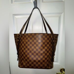 Louis Vuitton Cabas Rivington tote. With COA from entrupy.